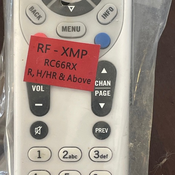Brand New OEM Direct TV Universal Remote Control‎ RF-XMP RC66RX R,H/HR & Above - Picture 2 of 3